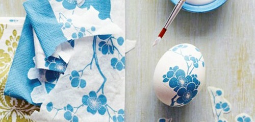 ईस्टर अंडे का decoupage ईस्टर अंडे का decoupage