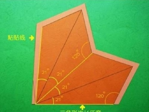 पेपर स्टार बनाने के लिए