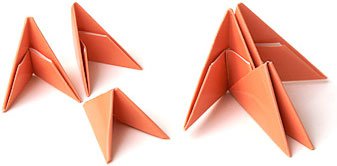 कैसे मॉड्यूलर origami बनाने के लिए?