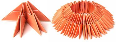 कैसे मॉड्यूलर origami बनाने के लिए?
