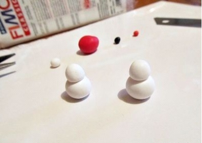 snowman molds के लिए रिक्त स्थान दो जुड़ा गेंदों