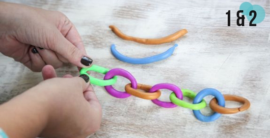 कैसे बहुलक मिट्टी अपने हाथों का हार बनाने के लिए