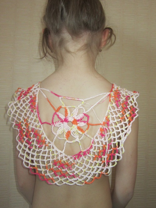 लड़की crochet के लिए ग्रीष्मकालीन शीर्ष