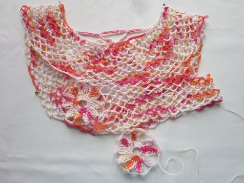 लड़की crochet के लिए ग्रीष्मकालीन शीर्ष