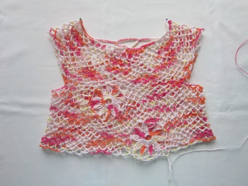 लड़की crochet के लिए ग्रीष्मकालीन शीर्ष