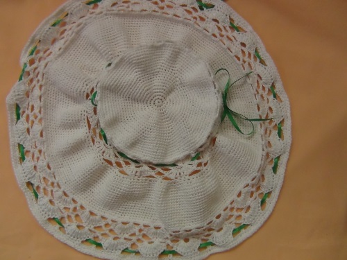 महिला गर्मी टोपी crochet