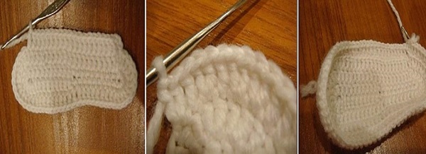 शुरुआती के लिए चरण-दर-चरण विवरण के साथ Crochet booties