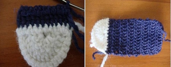 शुरुआती के लिए चरण-दर-चरण विवरण के साथ Crochet booties
