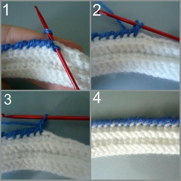 Crochet "Rachy कदम" - निष्पादन की तकनीक