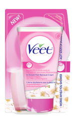 शावर क्रीम में Veet शावर क्रीम में Veet