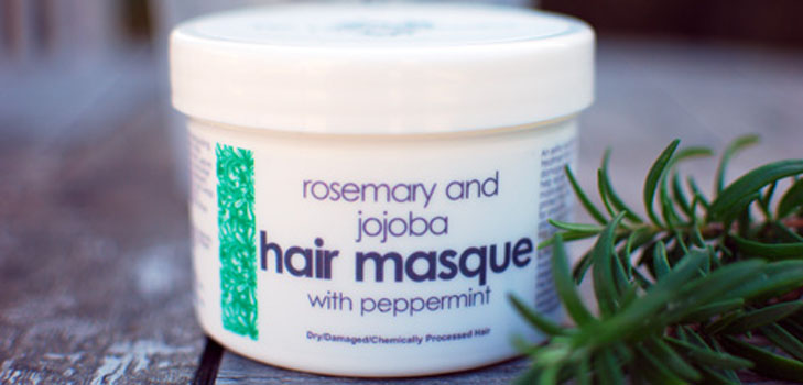 Rosemary के साथ बालों के विभाजन समाप्त होने के लिए मुखौटा