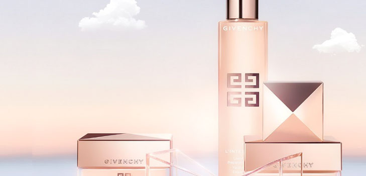 झुर्रियाँ के खिलाफ सूर्य के प्रकाश: विरोधी उम्र बढ़ने की रेखा Givenchy L'Intemporel