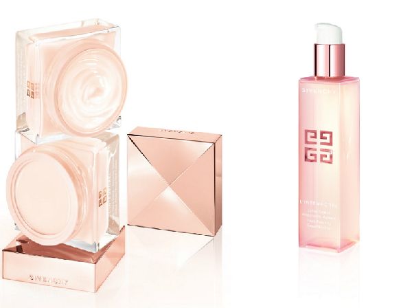 झुर्रियाँ के खिलाफ सूर्य के प्रकाश: विरोधी उम्र बढ़ने की रेखा Givenchy L'Intemporel