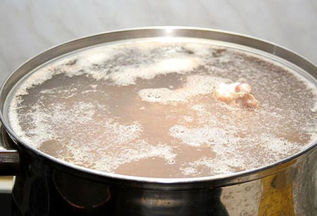 सुगंधित चिकन सूप