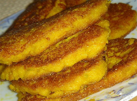 कद्दू से पेनकेक्स