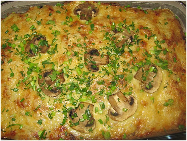 जड़ी बूटियों के साथ जुलिएन