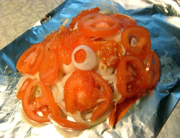 सब्जियों के साथ चिकन