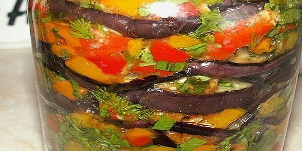 सर्दियों के लिए बैंगन सलाद