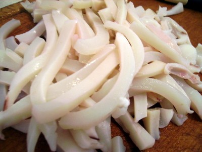 चिंराट और विद्रूप सलाद