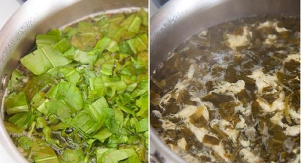 सोराल से ग्रीन सूप