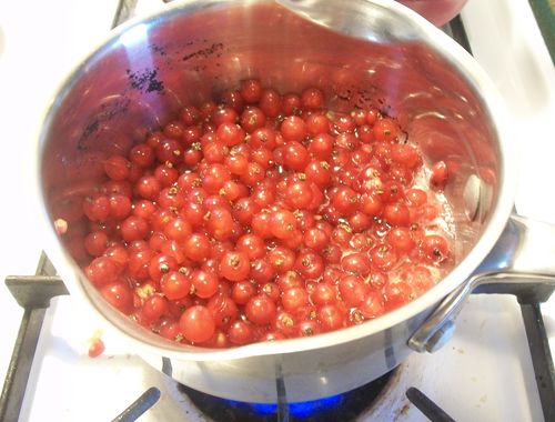 जेली लाल currant से