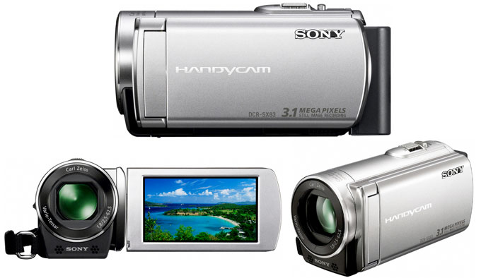 सोनी DCR-SX83E कैमकॉर्डर
